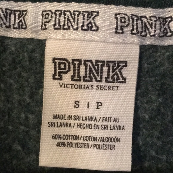 VS PINK 1/4 zip pull over - Picture 3 of 4